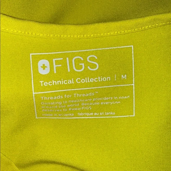 Figs Limeade Women's scrub set - Picture 2 of 2